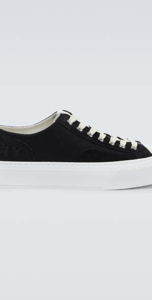 givenchy city sneakers in canvas and suede|GIVENCHY City sneakers in canvas and suede .